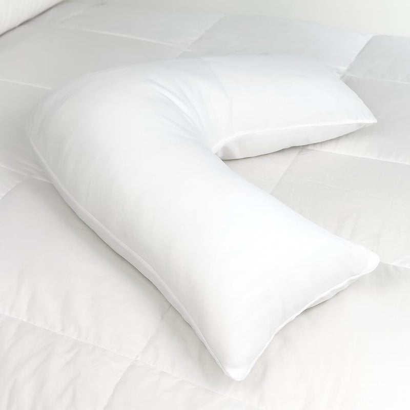 Contour Products L Pillow Case, White, Made Specifically for The Contour Products L-Shaped Body Pillow - Image 3